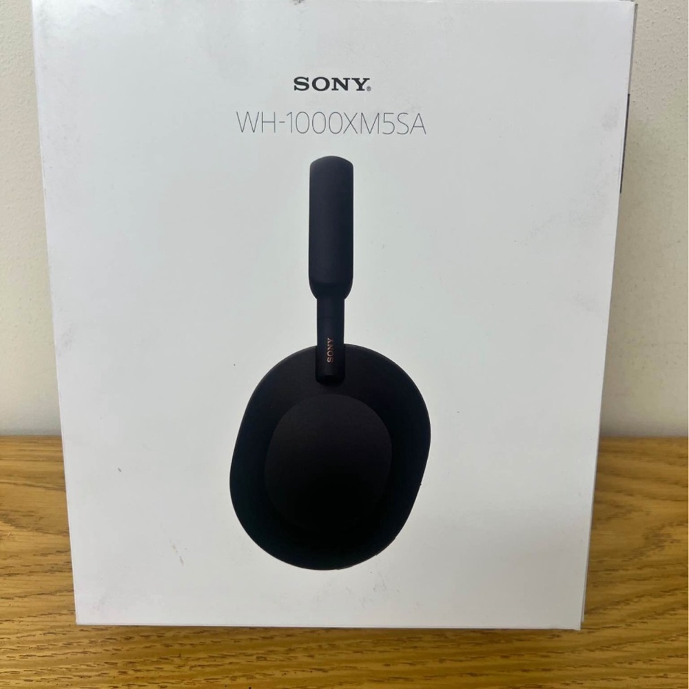 Sony WH-1000XM5SA Noise-Canceling Headphones - Black